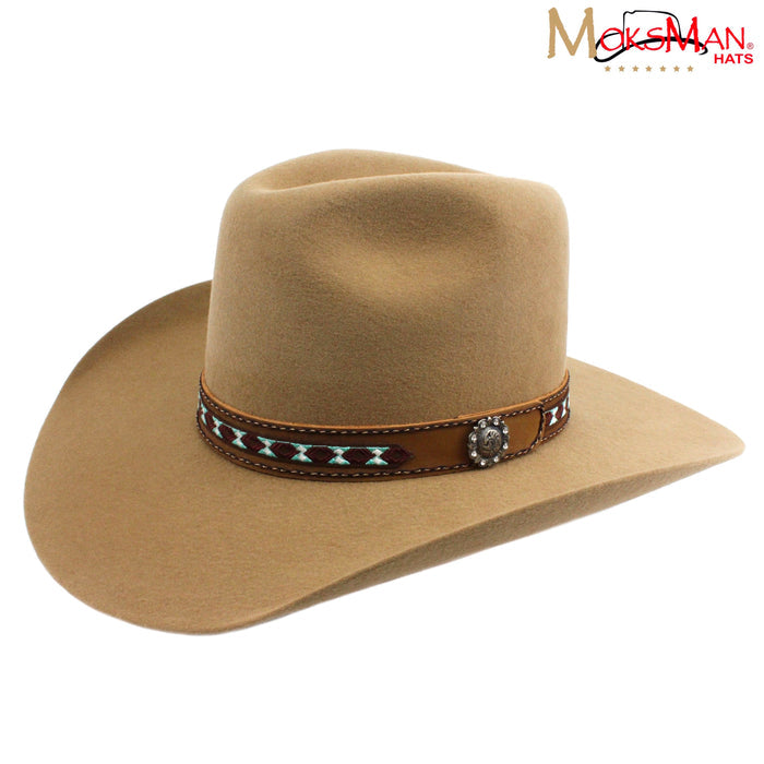 Moksman Natalia 100X Wool Hat - Khaki