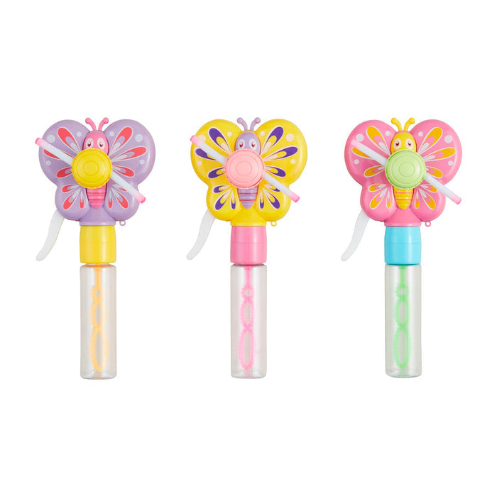 Mud Pie - Butterfly Bubble Fan - Assorted Colors
