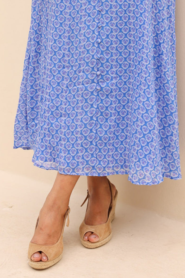 Mykonos Peep Toe Espadrilles | Almond - Aspiga