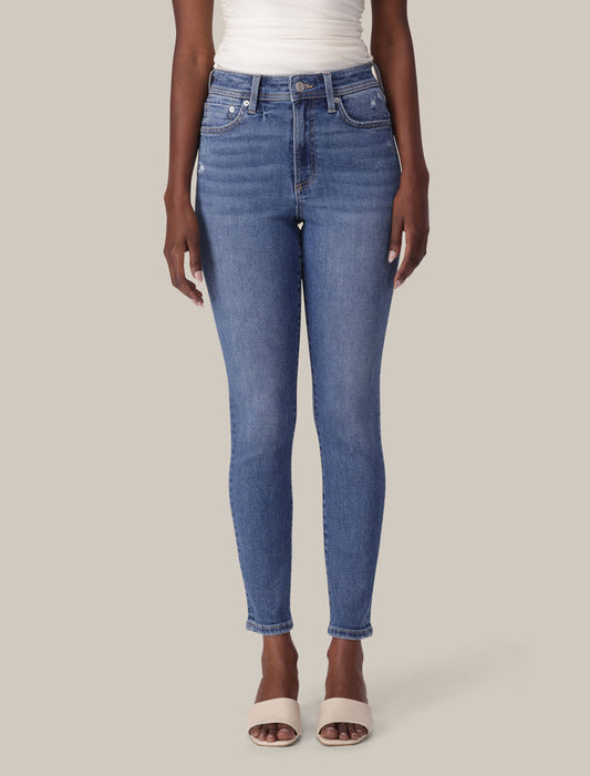 Nala Mid-Rise Skinny Jeans Dark Forever New