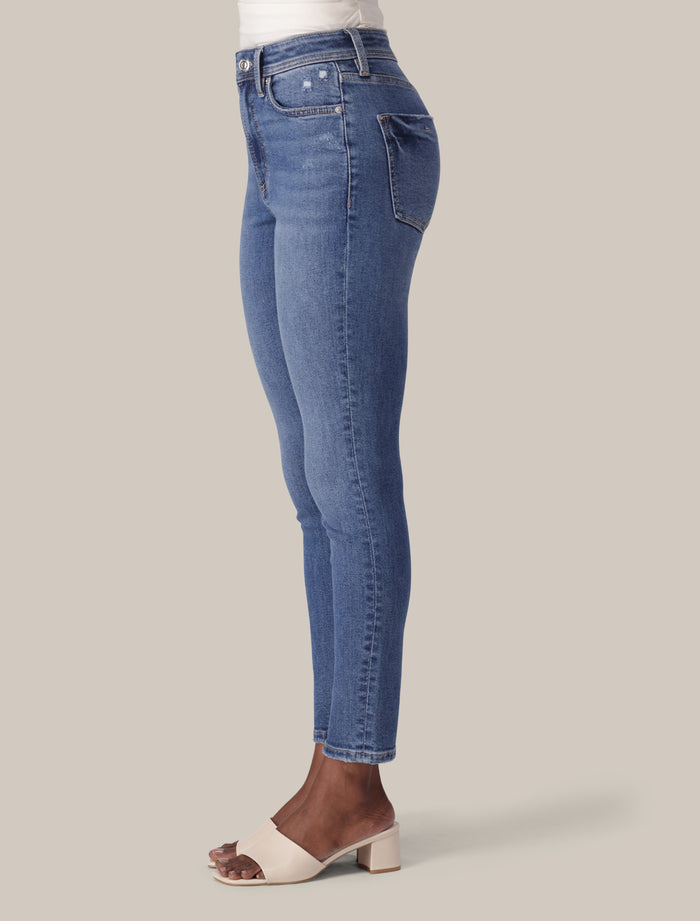 Nala Mid-Rise Skinny Jeans Forever New