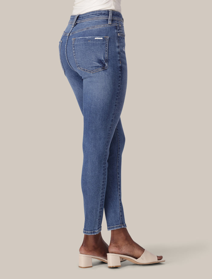Nala Mid-Rise Skinny Jeans Forever New