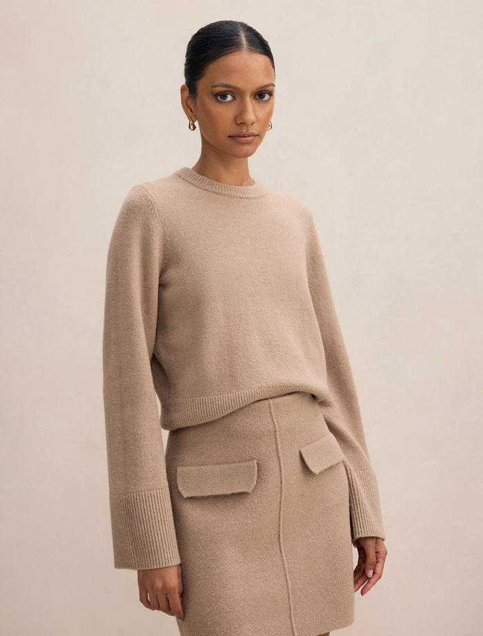 Natalie Petite Knitted Sweater Forever New
