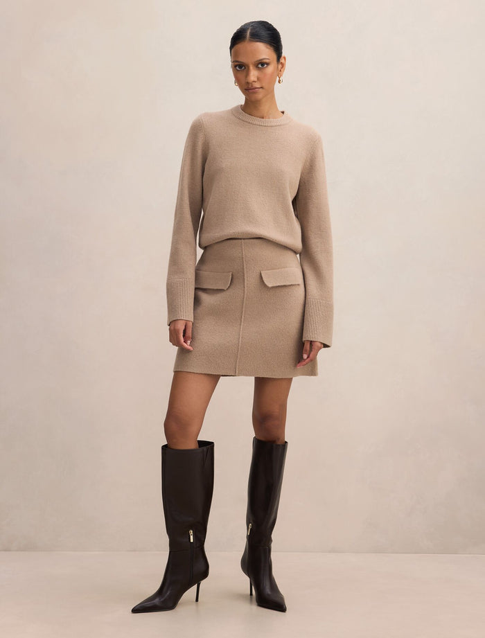 Natalie Petite Knitted Sweater Forever New