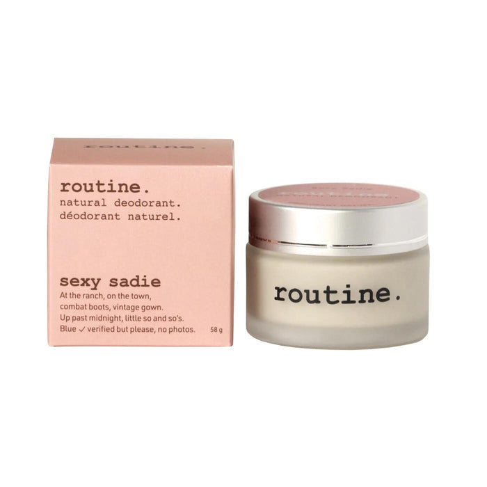 Natural Deodorant by Routine Sexy Sadie
