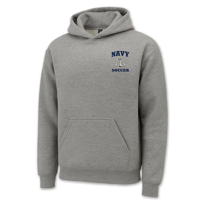 Navy Anchor Soccer Hood