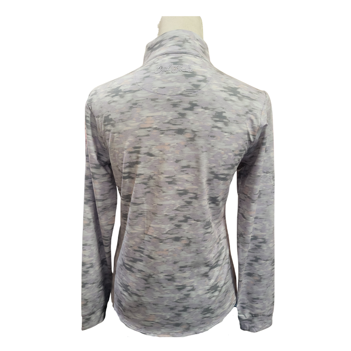New Bad Birdie Women's Velocity Quarter Zip - Undulated Fog