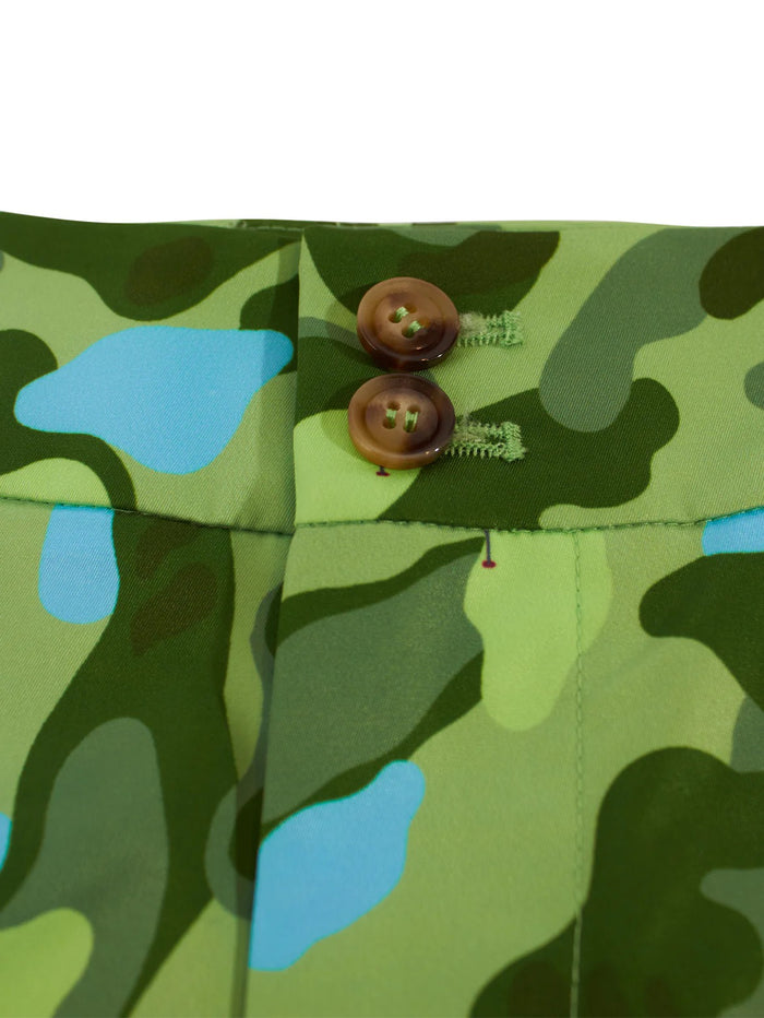 New Loudmouth Women's Bermuda Golf Shorts - Course Camos MSP$78
