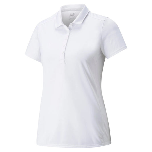 New Puma White Gamer Polo Size L