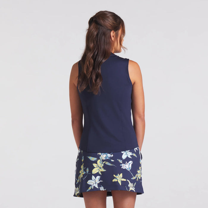 New Puma Women's Aerlon Mock Sleeveless Golf Polo MSP$60