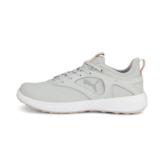 New Puma Women's Ignite Malibu Golf Shoes - Silver/Rose MSP$110