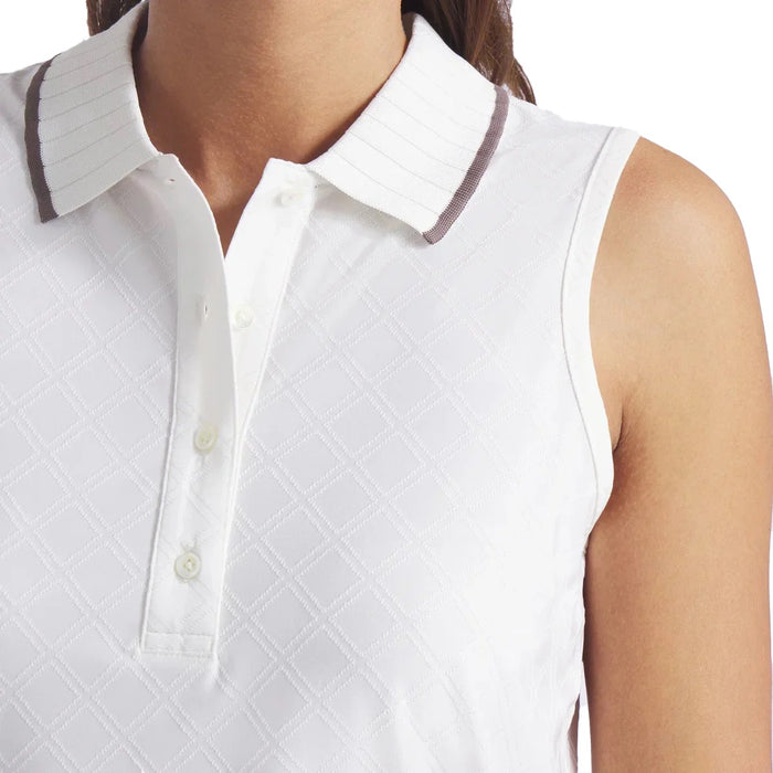 New Puma Women's X AP Jacquard Sleeveless Golf Polo MSP$75