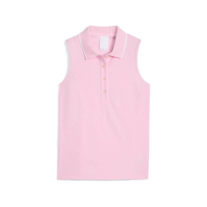 New Puma Women's X AP Jacquard Sleeveless Golf Polo MSP$75