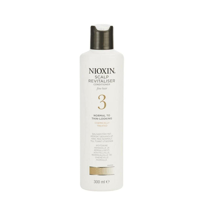 Nioxin System 3 Scalp Revitaliser Conditioner For Normal To Thin-Looking Chemically Enhanced Hair 300 ML - authentic fragr...
