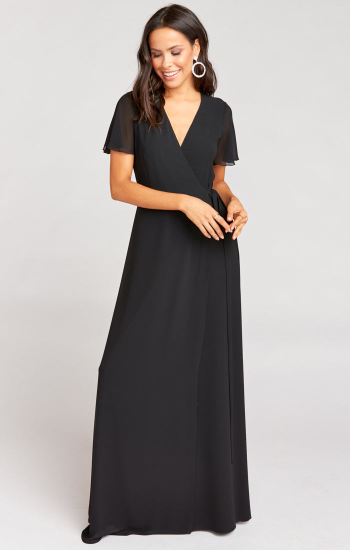 Black Chiffon