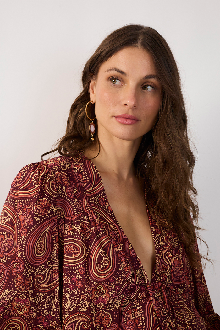 Noite de Inverno Print Tunic_4
