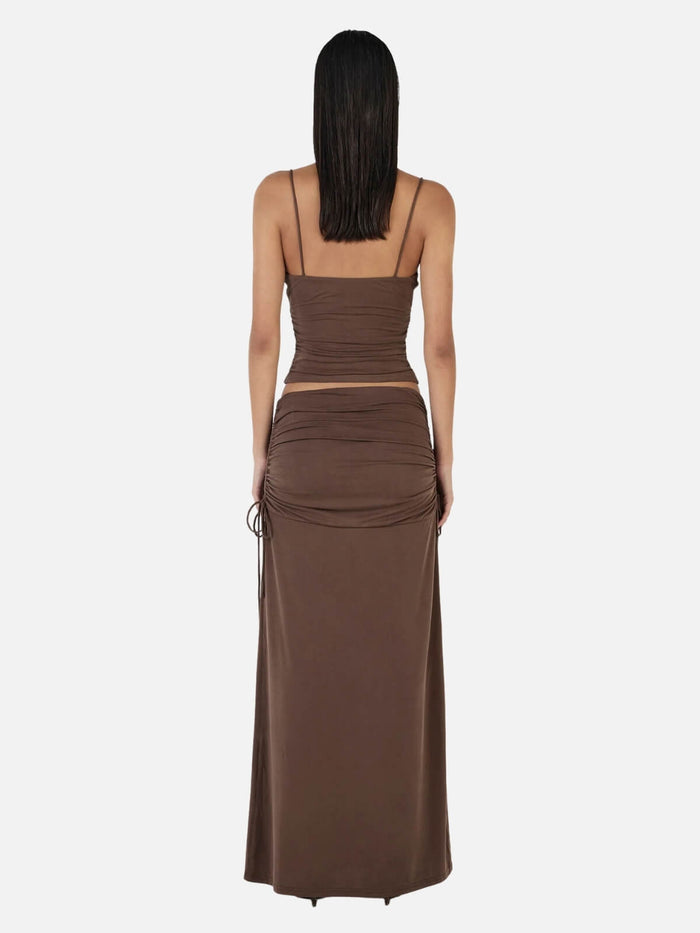 Norina Top - Chocolate