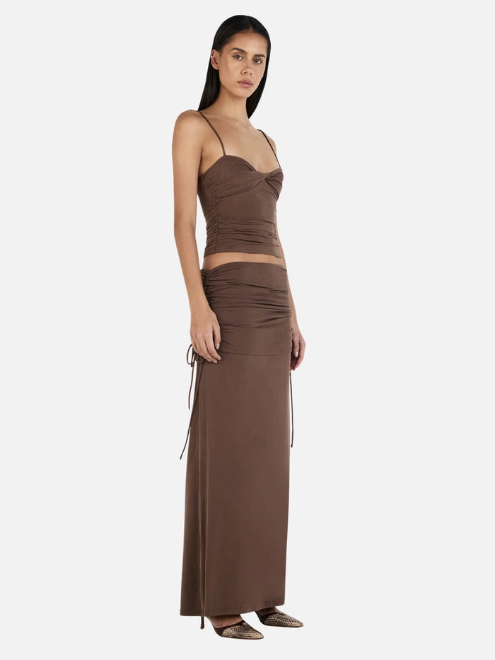 Norina Top - Chocolate
