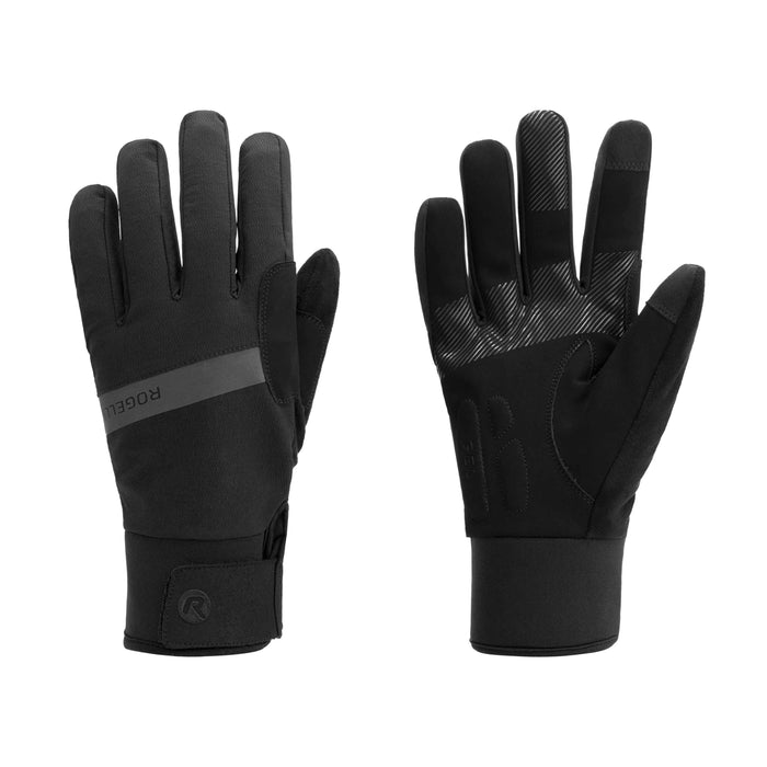 Rogelli Nova Deep Winter fietshandschoenen winter heren zwart.