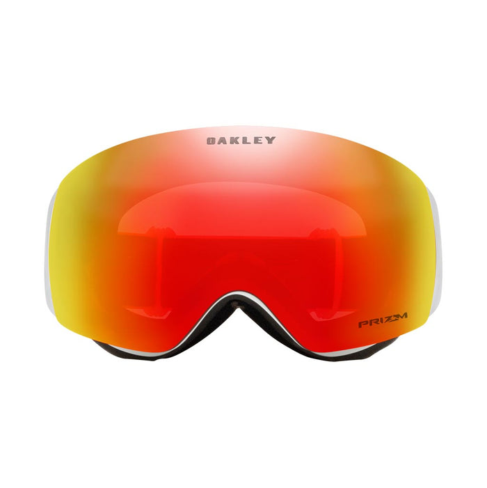 Oakley Flight Deck M Prizm Snow Goggle - Matte White/Torch
