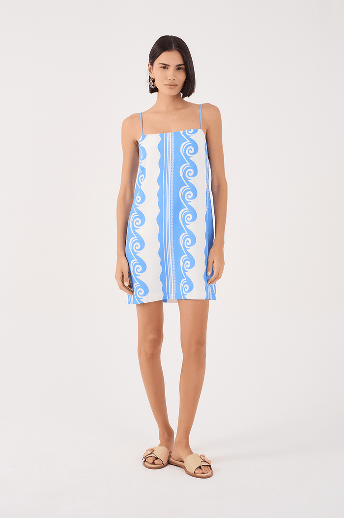 Ocean Print Mini Dress_2