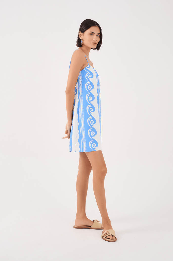 Ocean Print Mini Dress_3