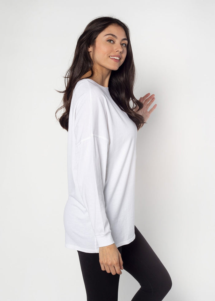 Oklahoma Sooners Women's Big Shirt in White