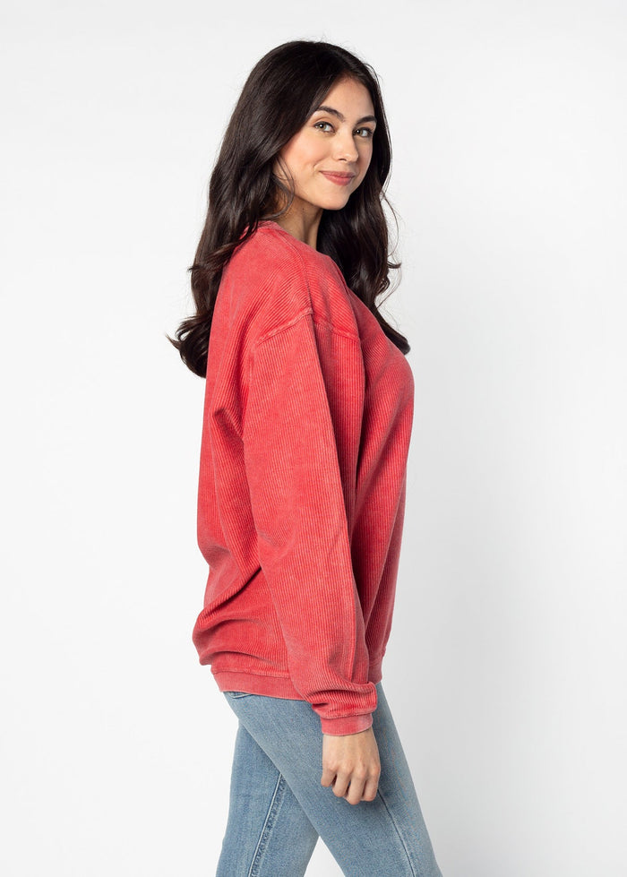 Oklahoma Sooners Women's Clubhouse Original Corded Crew
