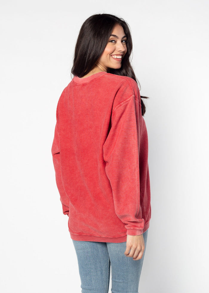 Oklahoma Sooners Women's Clubhouse Original Corded Crew