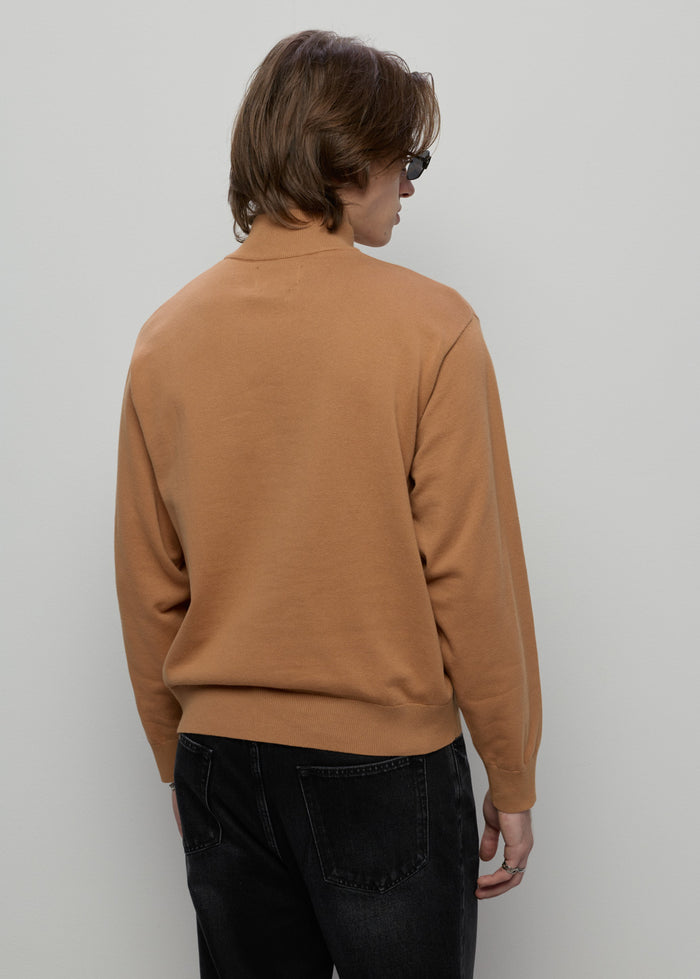 OVERSIZED FIT ZIP-TOP SWEATER