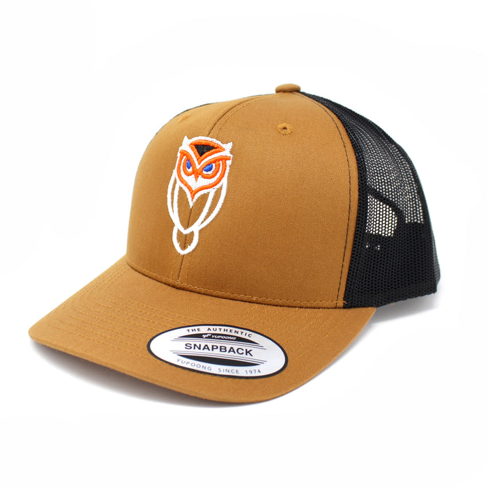 Owl Embroidered Trucker Hat