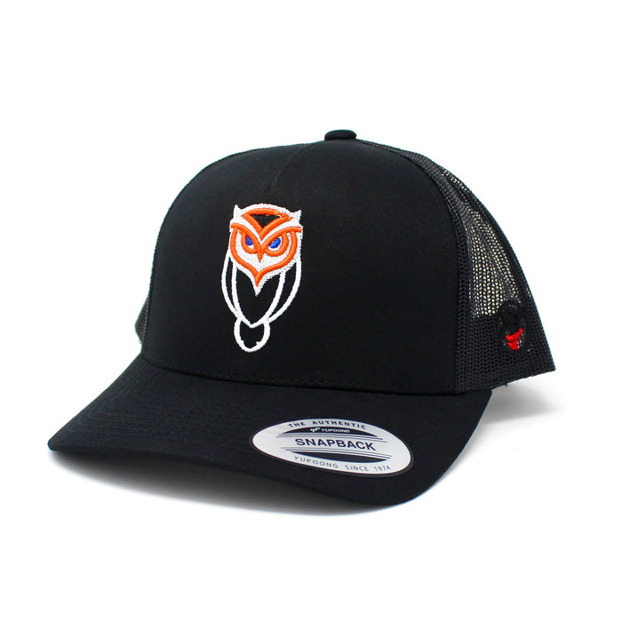 Owl Embroidered Trucker Hat