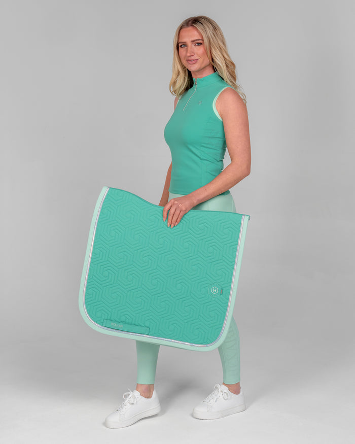 Paradiso Saddle Pad - Sea Turquoise