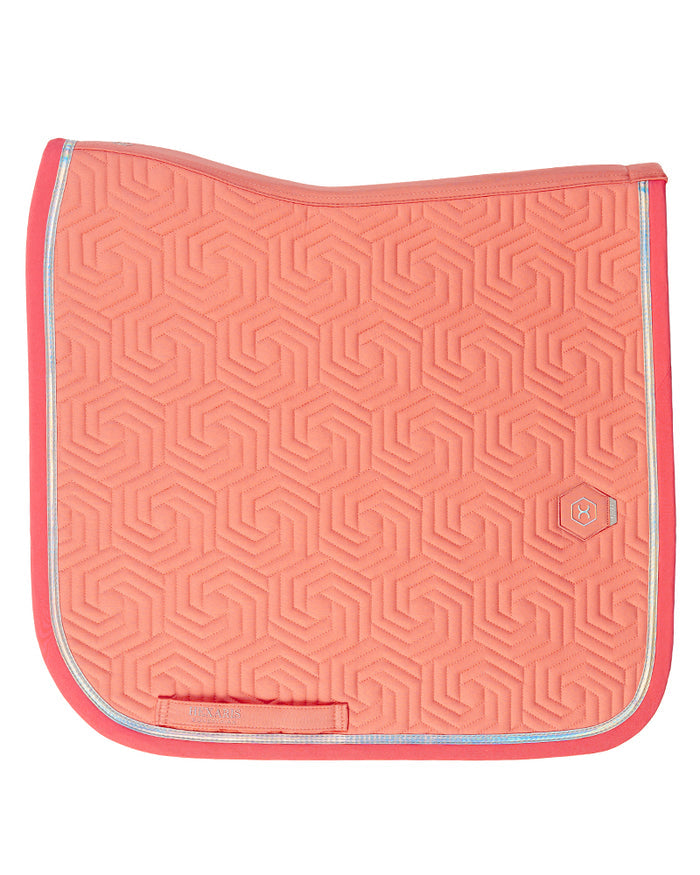Paradiso Saddle Pad – Flamingo Peach