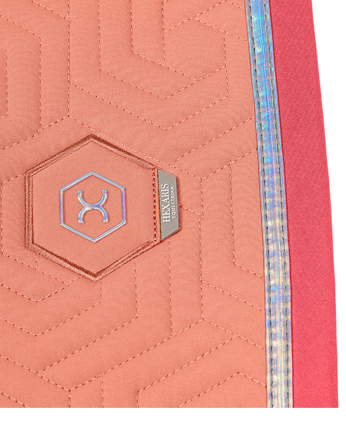 Paradiso Saddle Pad – Flamingo Peach
