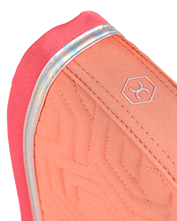 Paradiso Saddle Pad – Flamingo Peach