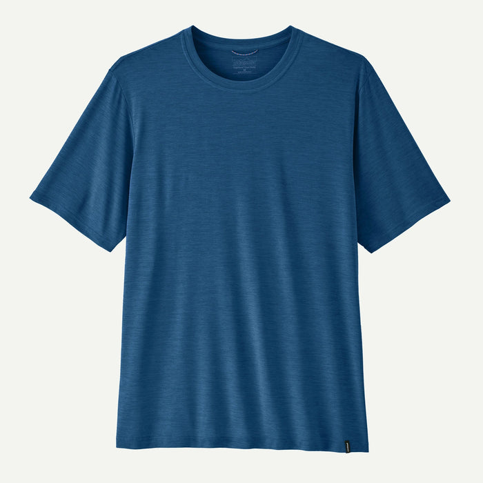 PATAGONIA CAP COOL DAILY SHIRT CLEMENT BLUE - LIGHT CLEMENT BLUE X-DYE MENS SHIRT