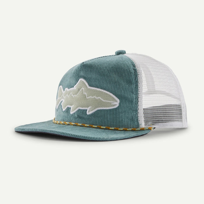 PATAGONIA FLY CATCHER HAT FITZ ROY TROUT: BLUE SAGE