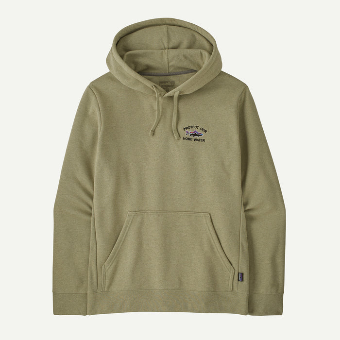 PATAGONIA HOME WATER TROUT UPRISAL HOODY GUMTREE GREEN MENS HOODIE