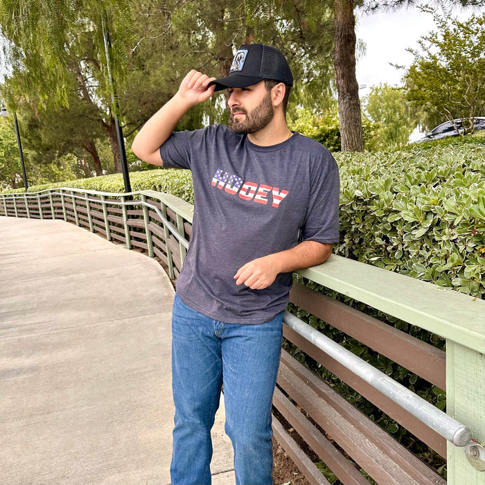"Patriot" Men's Charcoal T-Shirt