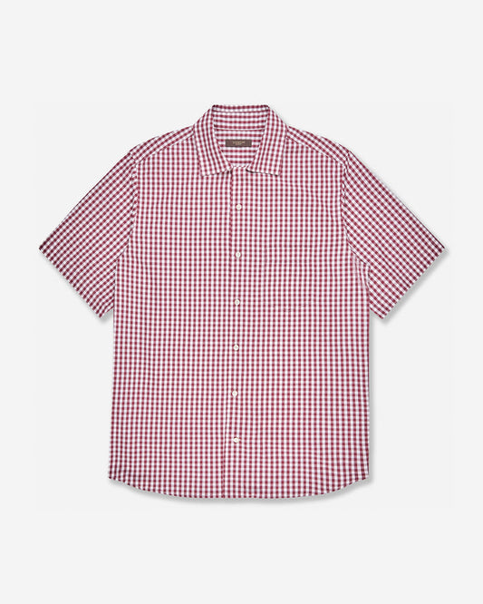 Patterned cotton overshirt