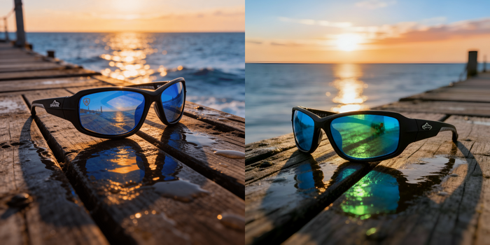 Pelto Fishing Sunglasses - Blue