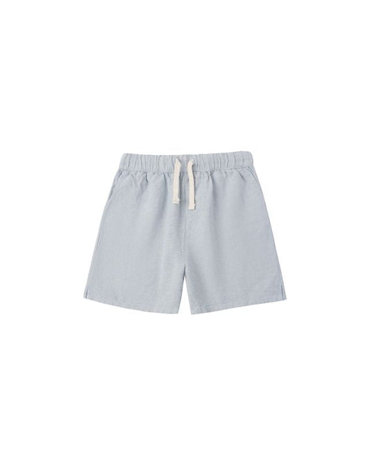 Perry Short || Light Blue Plaid