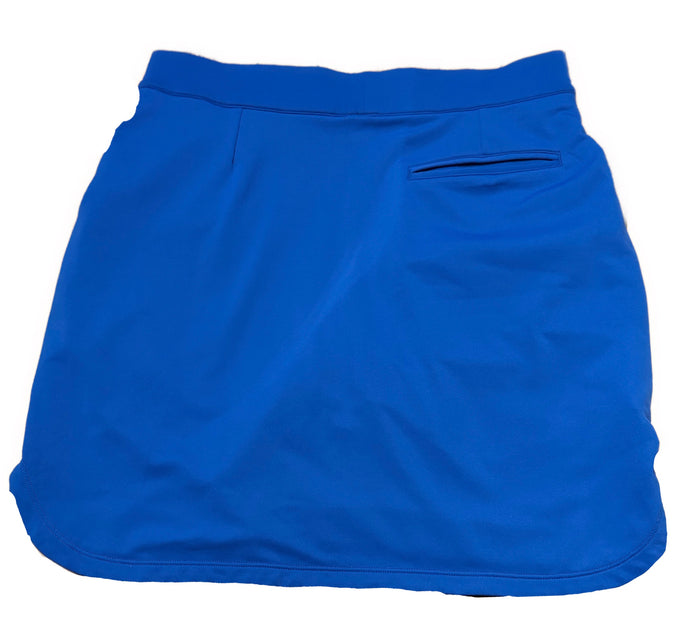 Peter Millar Women's Blue Pull-on Golf Skort Size L