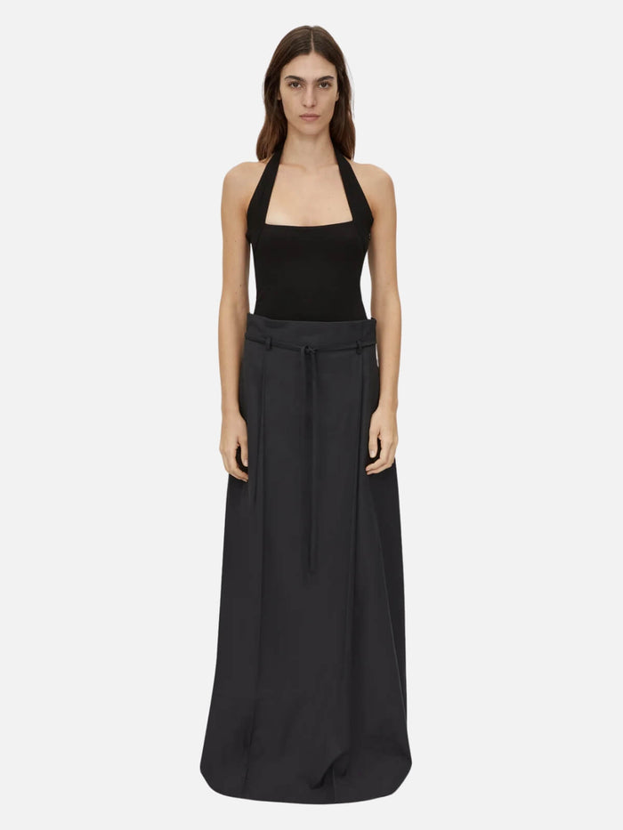 Phoebe Halter Bodysuit - Black