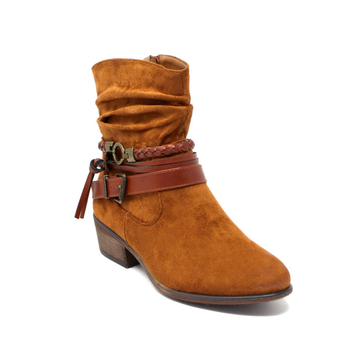 Pierre Dumas Ankle Boot- Whiskey