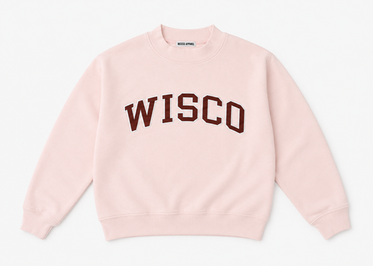 Pink Wisco Mock Neck