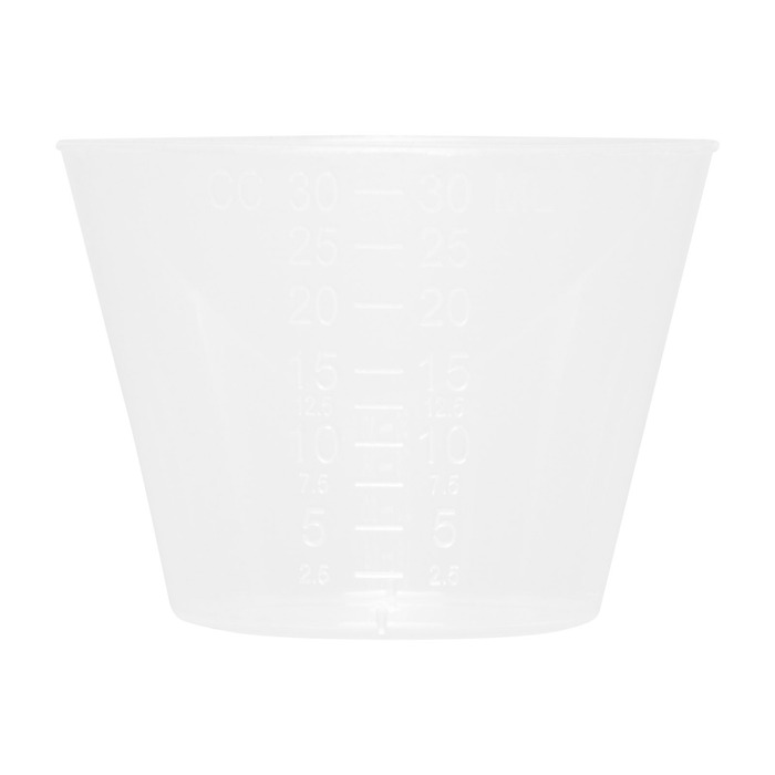 Plastic Medicine Cups Graduated 1 Oz 100/sleeve