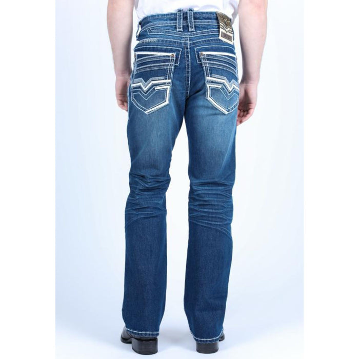 Platini Holt Men's Slim Boot Cut Jeans