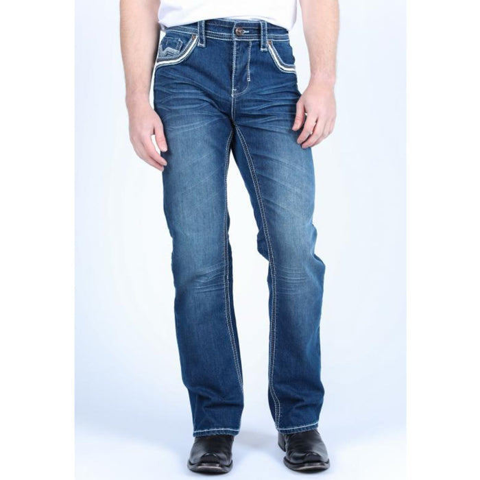 Platini Holt Men's Slim Boot Cut Jeans